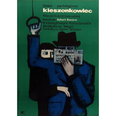 Pickpocket, Bresson, Polish Movie Poster