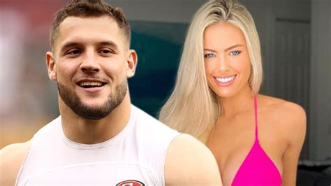 NFL's Nick Bosa Goes IG Official With Smokin' Hot Model GF Jenna Berman