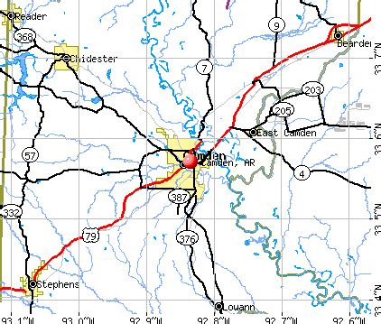 Camden, Arkansas (AR 71701) profile: population, maps, real estate, averages, homes, statistics ...