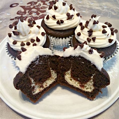 Cream Cheese Filled Cupcakes - MashedPotatoSandwiches.com | Cream cheese filled cupcakes ...