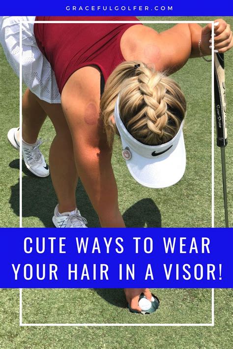 We absolutely love to wear visors when we play golf! It can just be so versatile. Here are some ...