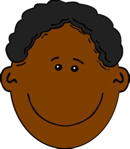 black boy smiley face - Clip Art Library