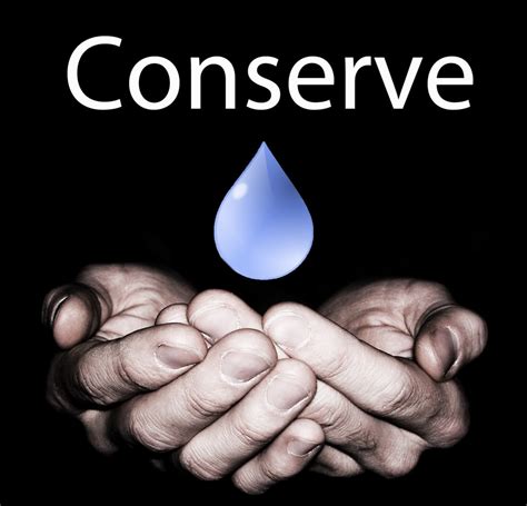 Wisdom in Water, please...: Water Conservation?