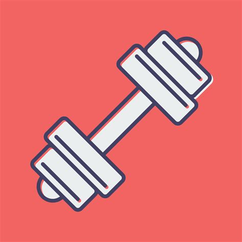 Dumbbell Vector Icon 23615615 Vector Art at Vecteezy