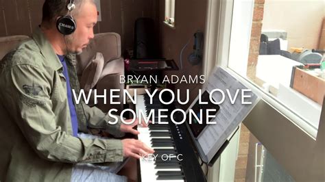 When you love someone by Bryan Adams piano accompaniment backing track - YouTube