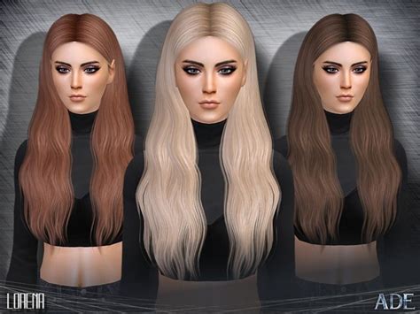 New Hair mesh Found in TSR Category 'Sims 4 Female Hairstyles' | Sims ...