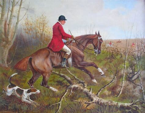 Fox Hunt Oil Painting at PaintingValley.com | Explore collection of Fox Hunt Oil Painting