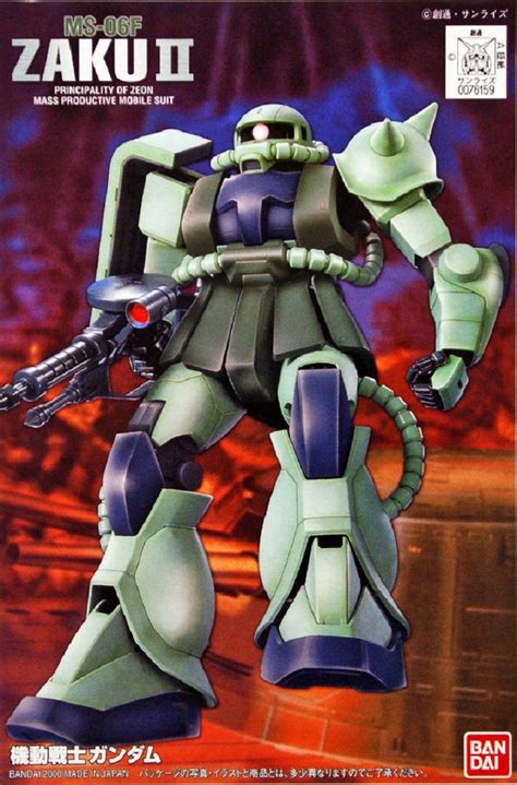 GUNDAM - 1/144 FG MS-06F/J Zaku II - Model Kit 13cm : ShopForGeek.com: Model Kit Bandai Model ...