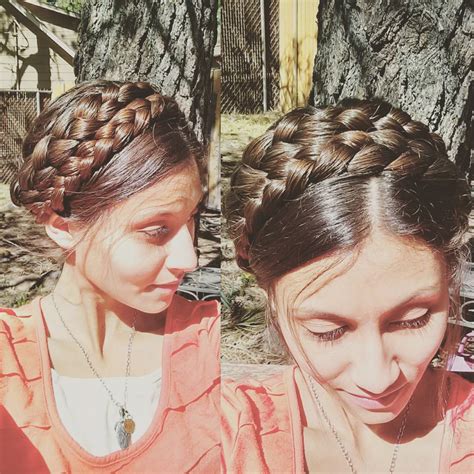 happyannastyle-milkmaid-braid - Hairstyle Stars