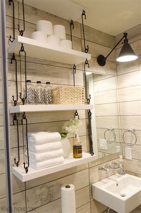 60+ Best Small Bathroom Storage Ideas and Tips for 2021