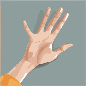 Reaching Hand, Sticker Clipart Hand Illustration, Vintage Art Style ...