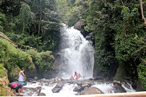 Curug Cipamingkis offers tourists fresh forest atmosphere - National - The Jakarta Post