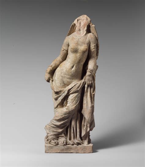 Terracotta statuette of a veiled woman | Period: Hellenistic. Date: 2nd ...