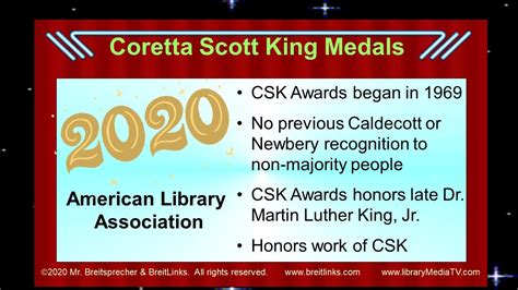 2020 Coretta Scott King Award Winners - YouTube