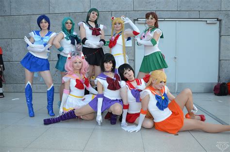 Sailormoon - Group by BlueBlackDiamond on DeviantArt