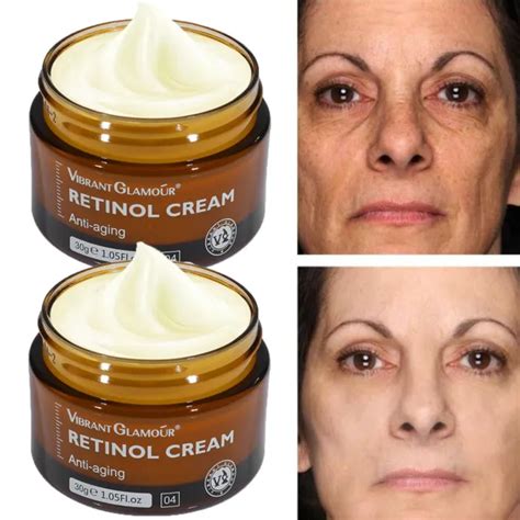 ANTI-AGING RETINOL FACE Cream Instant Wrinkle Remover Skin Tightening Firming $10.28 - PicClick