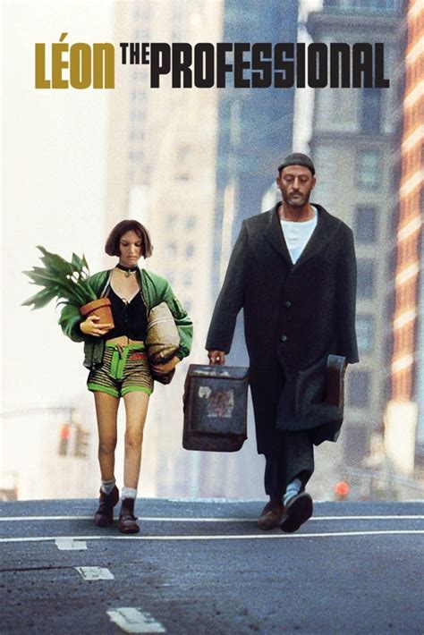 The Professional Movie Poster - Jean Reno, Gary Oldman, Natalie Portman ...