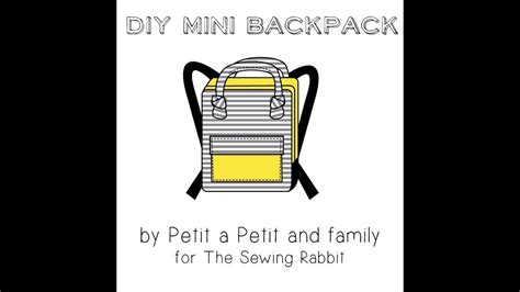 DIY Mini Backpack Tutorial - YouTube