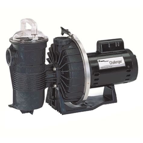 Pentair 343234 Challenger High Pressure Inground Pool Pump 115/230V, 1.5 HP - Pool Supplies ...