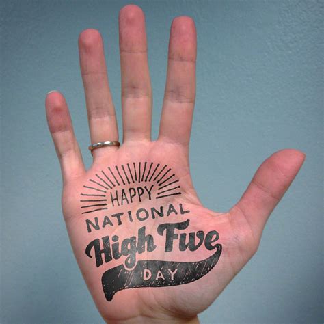 What is National High Five Day? — National High Five Day