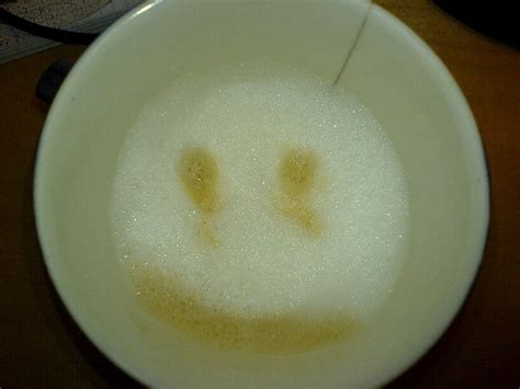 Latte Smiley | The office coffee machine helps to produce a … | Flickr
