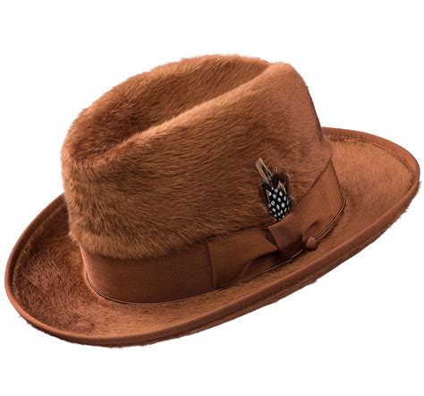 Alpha Godfather Homburg Beaver Hat | Vintage-Style Hat | Selentino Hat – Selentino Hats