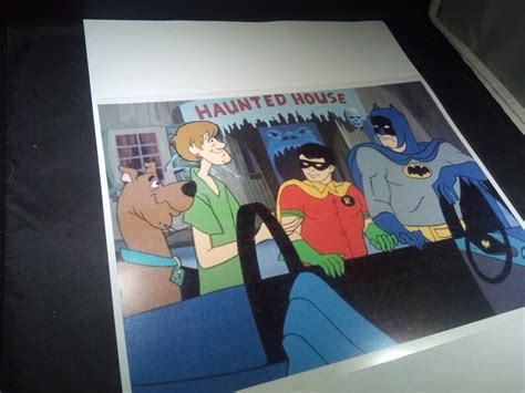 Vintage Batman Animation Cel Scooby-Doo crossover episode | Etsy