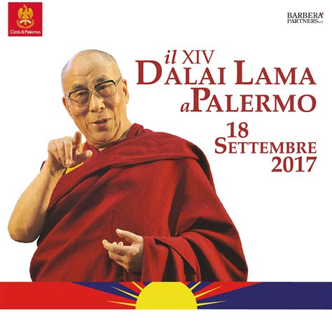 Riceviamo e pubblichiamo – Il Dalai Lama a Palermo il 18 settembre, al ...