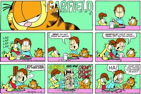 Jon, Garfield, and Odie | Garfield comics, Garfield, Comics