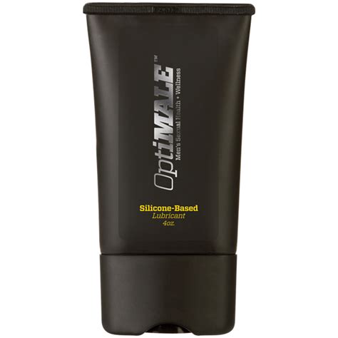 OptiMALE Silicone-based Personal Lubricant 4 oz - Dallas Novelty