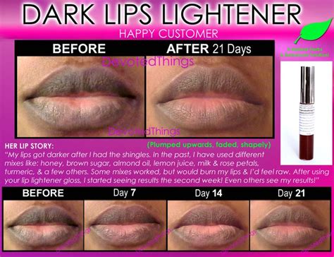 This is the 5th model for this amazing Dark Lips Lightening gloss! See ...
