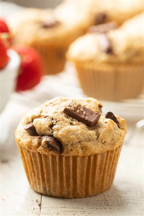 The Best Vegan Chocolate Chip Muffins - Connoisseurus Veg