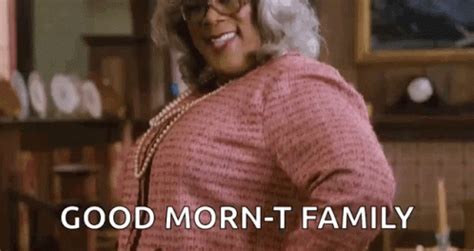 Madea Tyler Perry Good Morning Family GIF | GIFDB.com