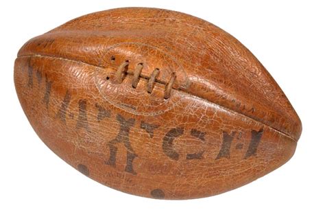 Second World War rugby ball | NZHistory, New Zealand history online