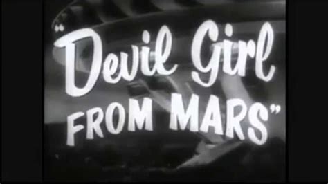 Unreleased "Devil Girl from Mars" Trailer - YouTube