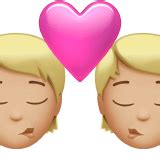 💏🏼 Kiss: Medium-Light Skin Tone Emoji – 📕 EmojiGuide