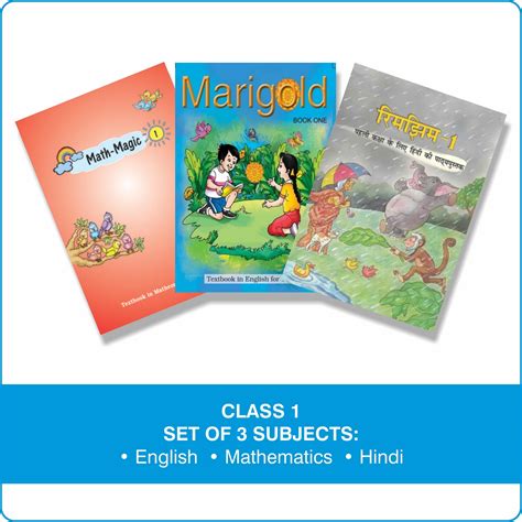 NCERT Book Set – Class 1 (English Medium) – Apna School Store