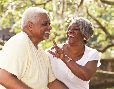 Portrait of senior African American couple - Main Street Blog