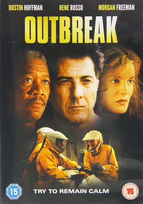 Outbreak [DVD] [1995]: Amazon.co.uk: Dustin Hoffman, Rene Russo, Morgan Freeman, Kevin Spacey ...