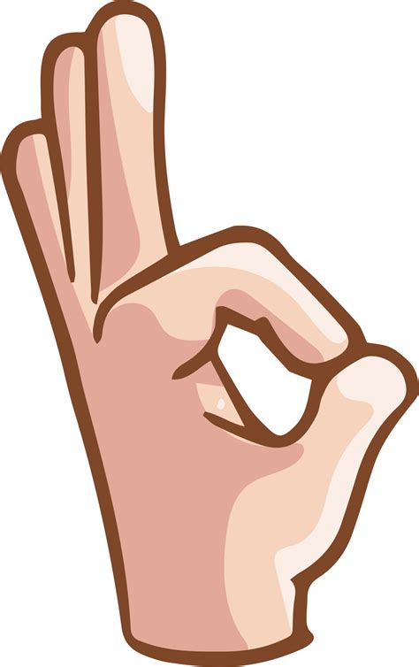 Hand Gesture Cartoon 11888290 PNG