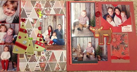 Double page Christmas layout scrapbook page Scrapbooking Ideas, Scrapbook Pages, Christmas ...