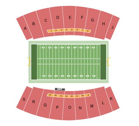 Ken Riley Field at Bragg Memorial Stadium Seating Chart & Seat Map