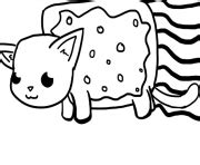 Nyan Cat Coloring Pages Printable