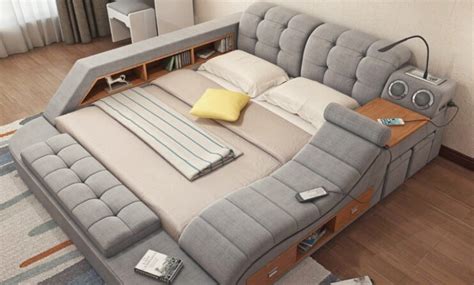 Ultimate Smart Bed with Speakers and a Massage Chair - The Foyager