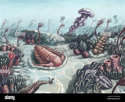 Cambrian illustration hi-res stock photography and images - Alamy