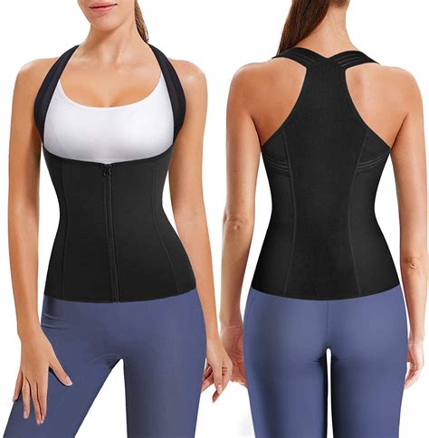 Nebility Women Back Braces Waist Trainer Vest Posture Corrector for ...