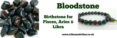 bloodstone crystal birthstone for pisces aries libra Aries Birthstone ...