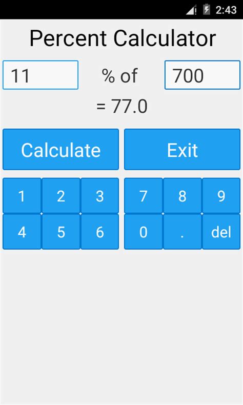 Percent Calculator - Android Apps on Google Play