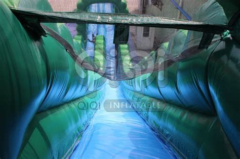 Giant-Green-Inflatable-Water-Slide-20 | Inflatable water slide, Water slides, Big water slides