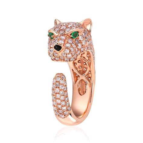 Panther Pink Diamond Ring 2.52 Carats at 1stDibs | pink panther ring, pink panther diamond ring